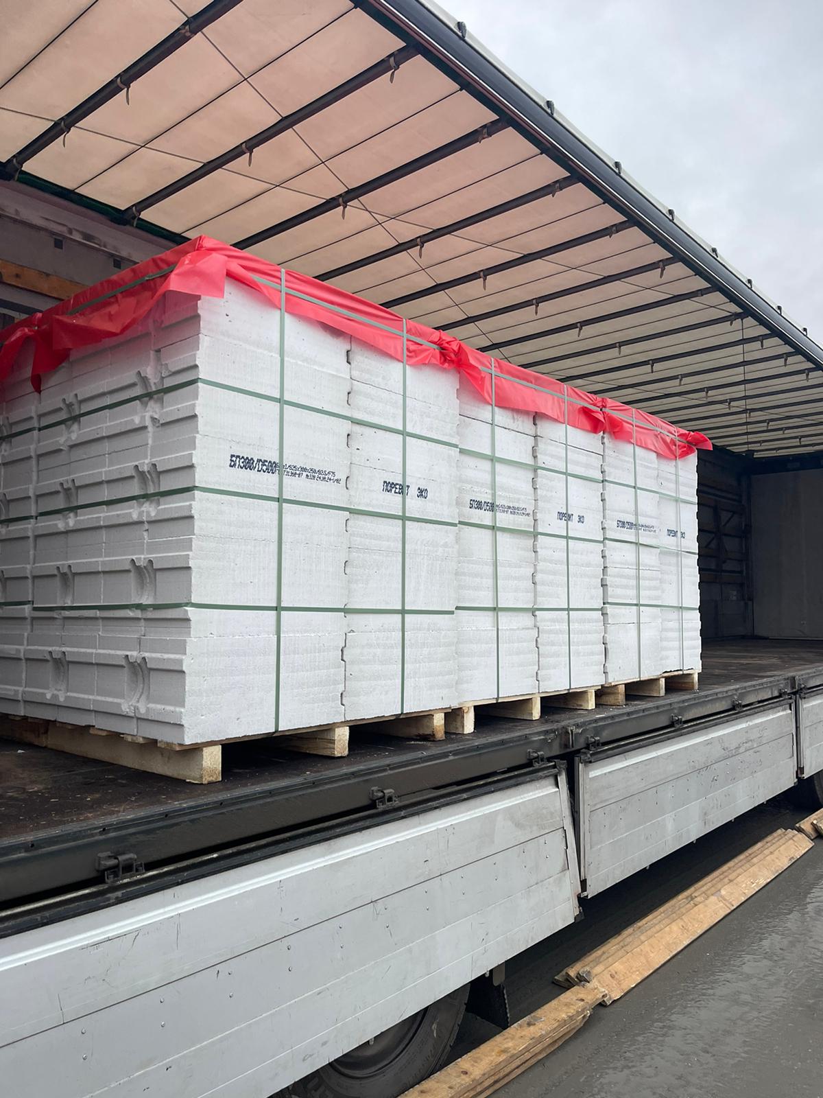 Газобетон ПОРЕВИТ D500 B2.5 625x150x250