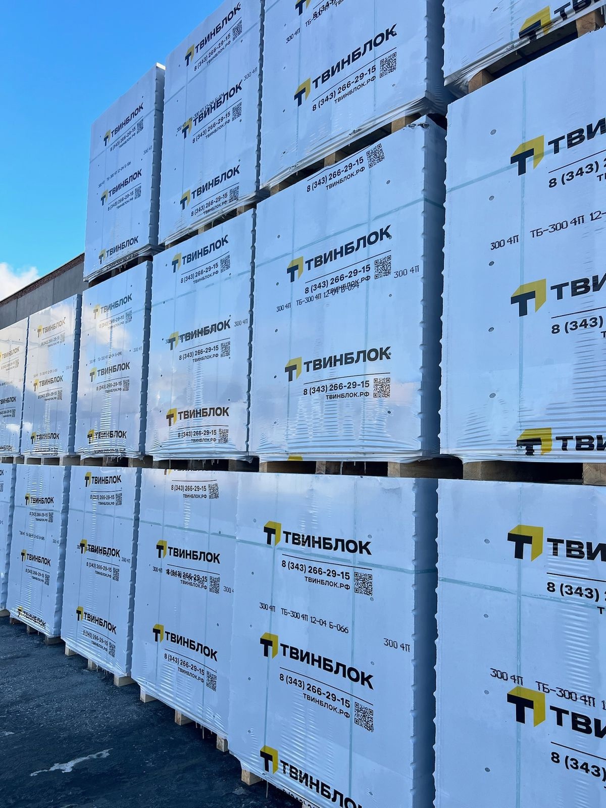 Газобетон ТВИНБЛОК D500 В2.5 625х300х250